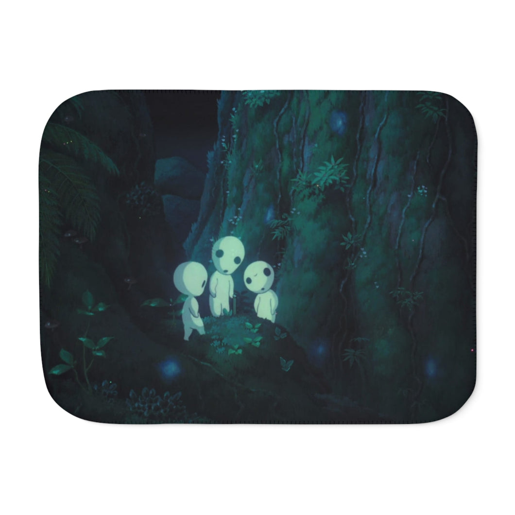 Anime Princess Mononoker Sherpa Blanket