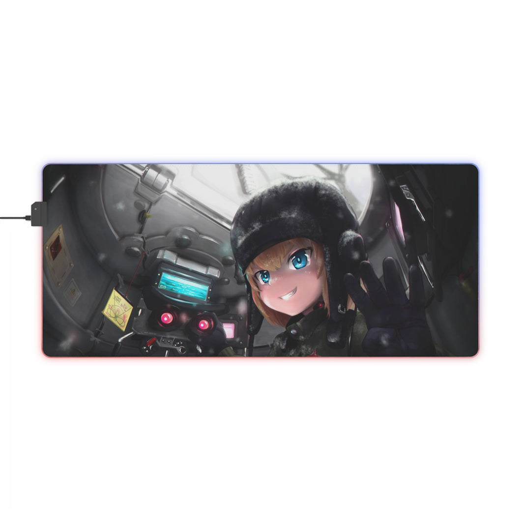 Girls und Panzer RGB LED Mouse Pad (Desk Mat)