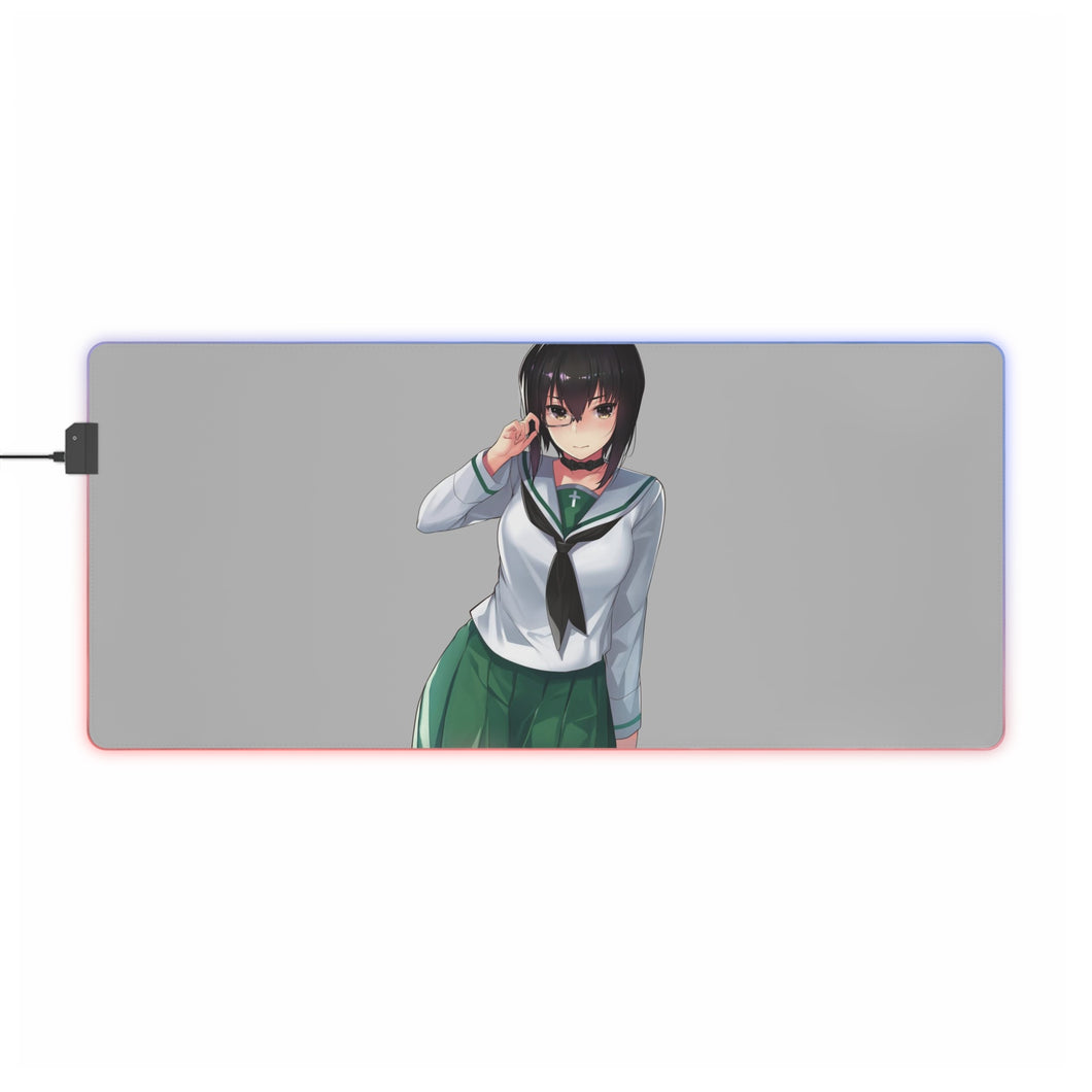 Girls und Panzer RGB LED Mouse Pad (Desk Mat)