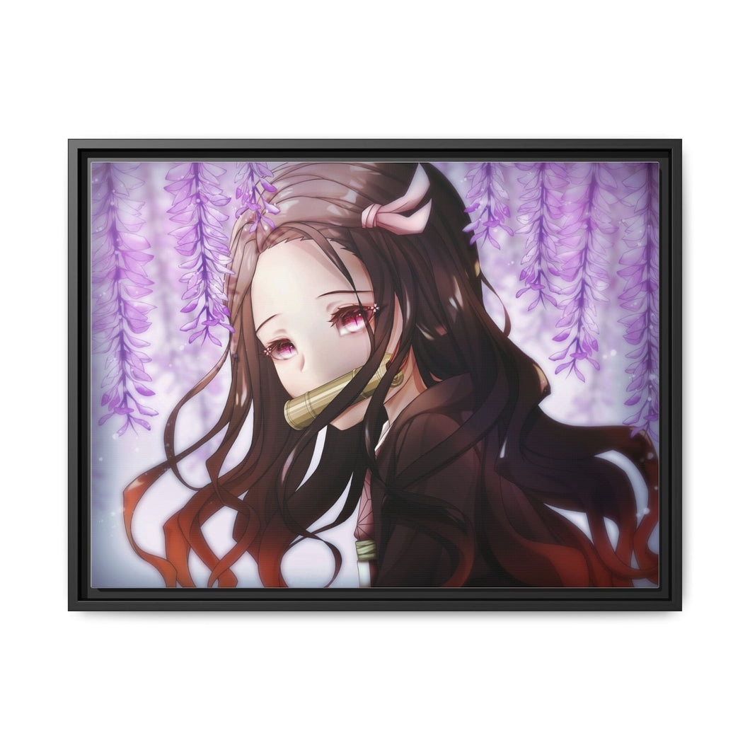 Demon Slayer: Kimetsu no Yaiba Canvas Framed Art Print