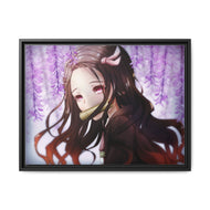 Demon Slayer: Kimetsu no Yaiba Canvas Framed Art Print