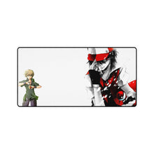 Load image into Gallery viewer, Red &amp; Blue Mouse Pad (Desk Mat)
