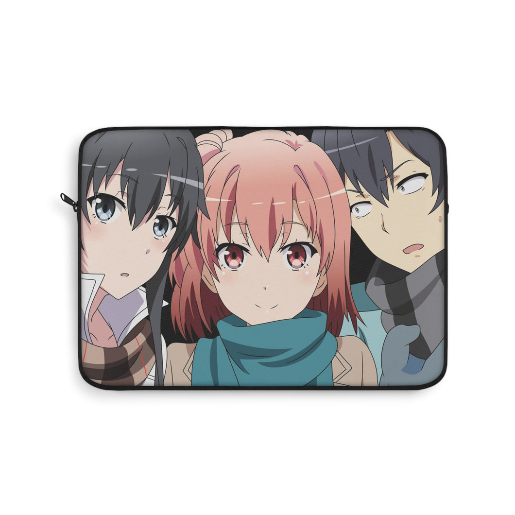 My Teen Romantic Comedy SNAFU Hachiman Hikigaya, Yukino Yukinoshita, Yui Yuigahama Laptop Sleeve