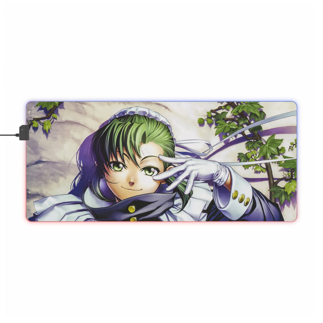 Black Lagoon RGB LED Mouse Pad (Desk Mat)