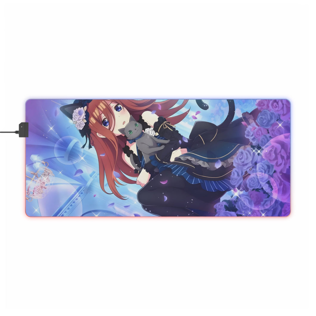 Miku Nakano RGB LED Mouse Pad (Desk Mat)