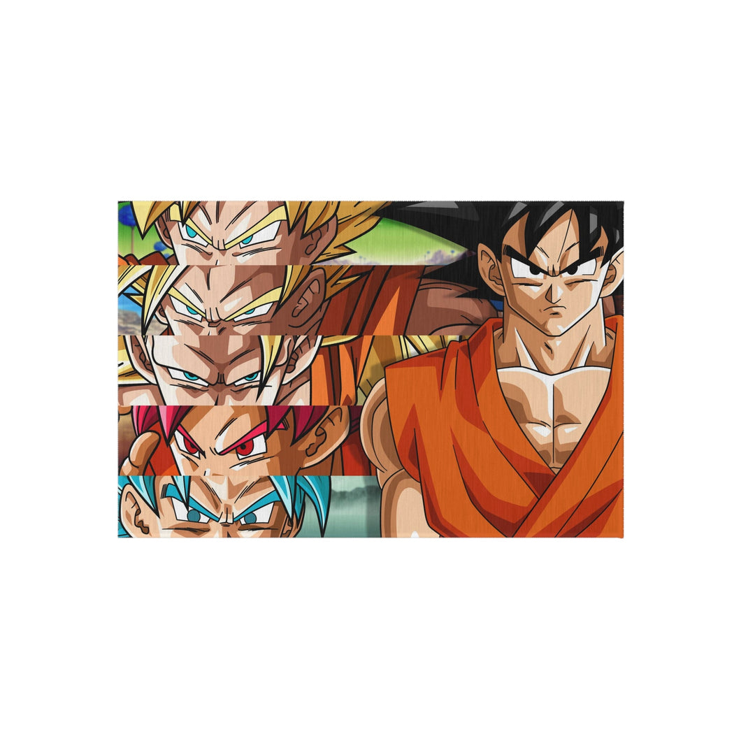 Dragon Ball Z Transformation Rug