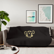 Load image into Gallery viewer, Anime Black Clover Sherpa Blanket
