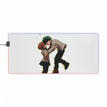 Load image into Gallery viewer, My Hero Academia Izuku Midoriya RGB LED Mouse Pad (Desk Mat)
