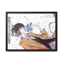 Load image into Gallery viewer, Bungou Stray Dogs Osamu Dazai Canvas Framed Art Print
