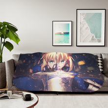 Load image into Gallery viewer, Anime Fate/Stay Night Sherpa Blanket
