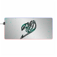Load image into Gallery viewer, Fairy Tail Insignia RGB LED Mouse Pad (Desk Mat)
