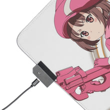 Load image into Gallery viewer, Sword Art Online Alternative: Gun Gale Online RGB LED Mouse Pad (Desk Mat)

