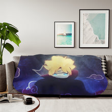 Load image into Gallery viewer, Anime Boruto Sherpa Blanket
