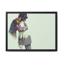 Load image into Gallery viewer, Jotaro Kujo and Star Platinum / Diamond is Unbreakable Canvas Framed Art Print
