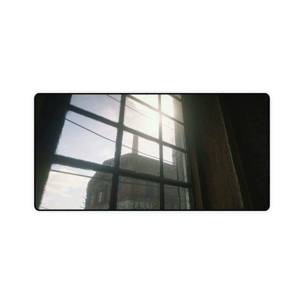 Factory in Saint Denise Mouse Pad (Desk Mat)
