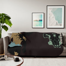 Load image into Gallery viewer, Anime Black Clover Sherpa Blanket
