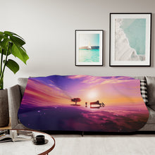 Load image into Gallery viewer, Anime Your Lie in April Sherpa Blanket
