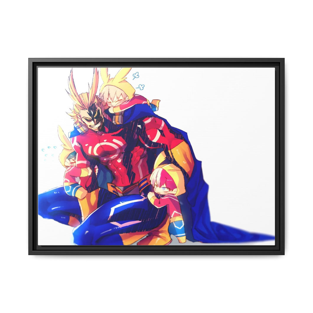 Anime My Hero Academia Canvas Framed Art Print