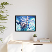 Load image into Gallery viewer, Touhou Ice Queen Canvas Framed Art Print
