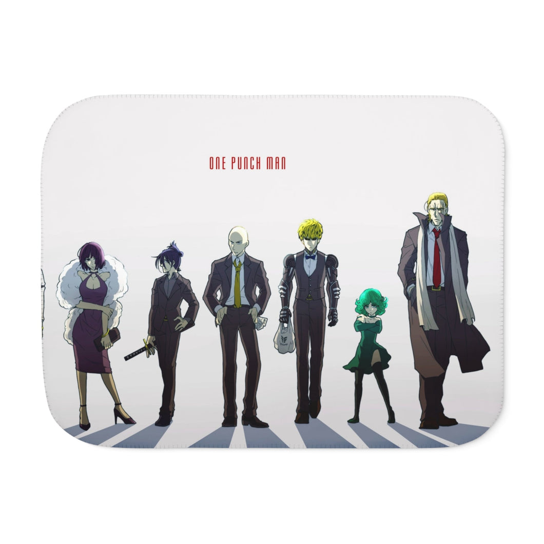 Anime One-Punch Man Sherpa Blanket