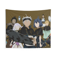 Black Clover Asta, Noelle Silva, Yami Sukehiro, Nero Indoor Wall Tapestry