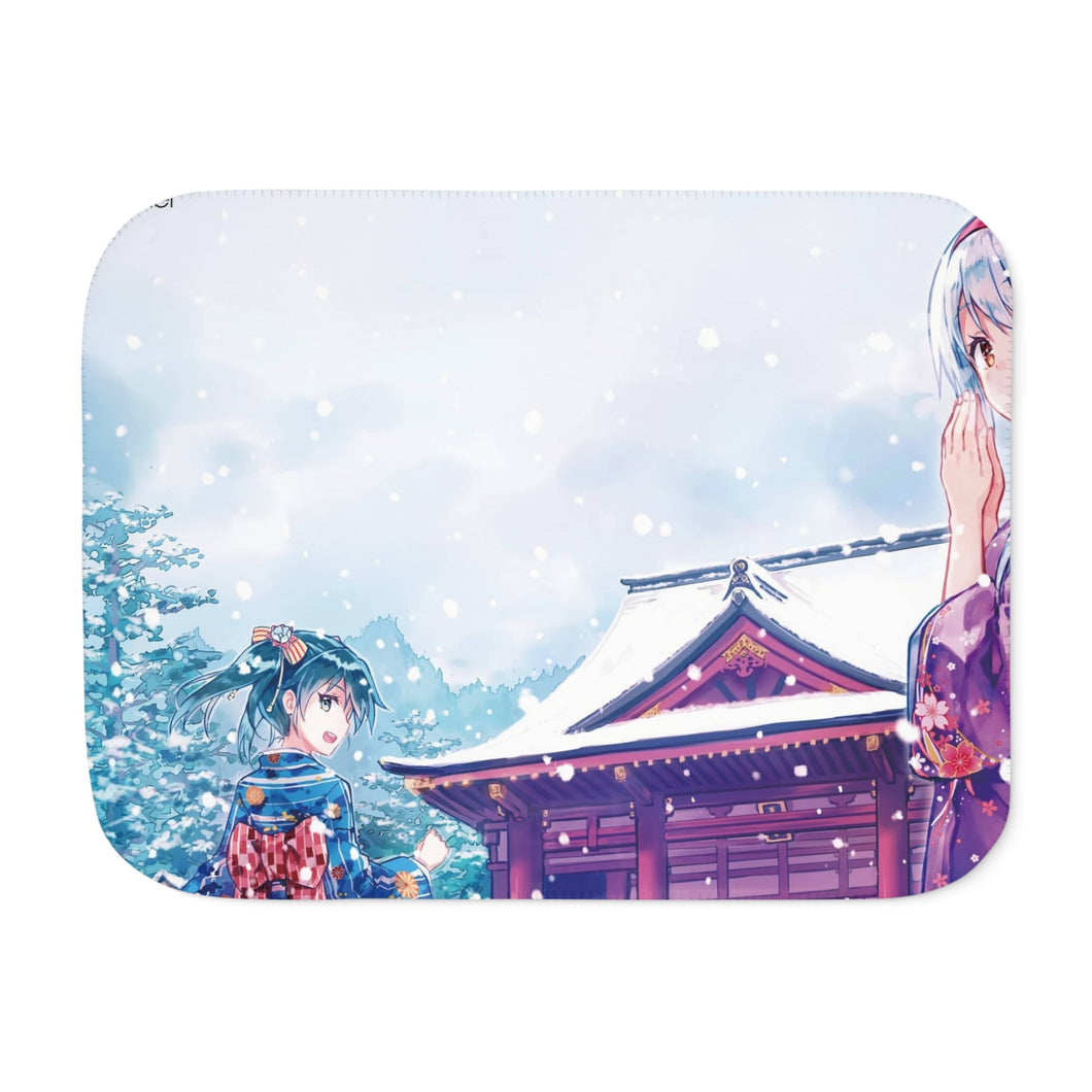 Anime Kantai Collection Sherpa Blanket