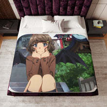 Load image into Gallery viewer, Rascal Does Not Dream Of Bunny Girl Senpai Sherpa Blanket
