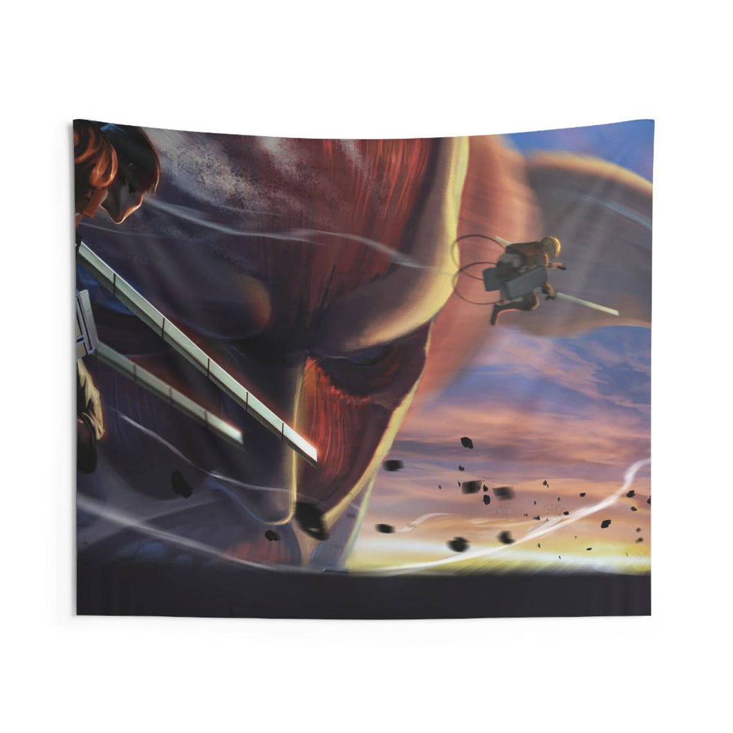 Anime Attack On Titan Indoor Wall Tapestry