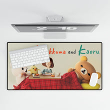 Load image into Gallery viewer, Rilakkuma And Kaoru Mouse Pad (Desk Mat)
