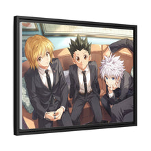 Load image into Gallery viewer, Hunter x Hunter Killua Zoldyck, Kurapika, Gon Freecss Canvas Framed Art Print
