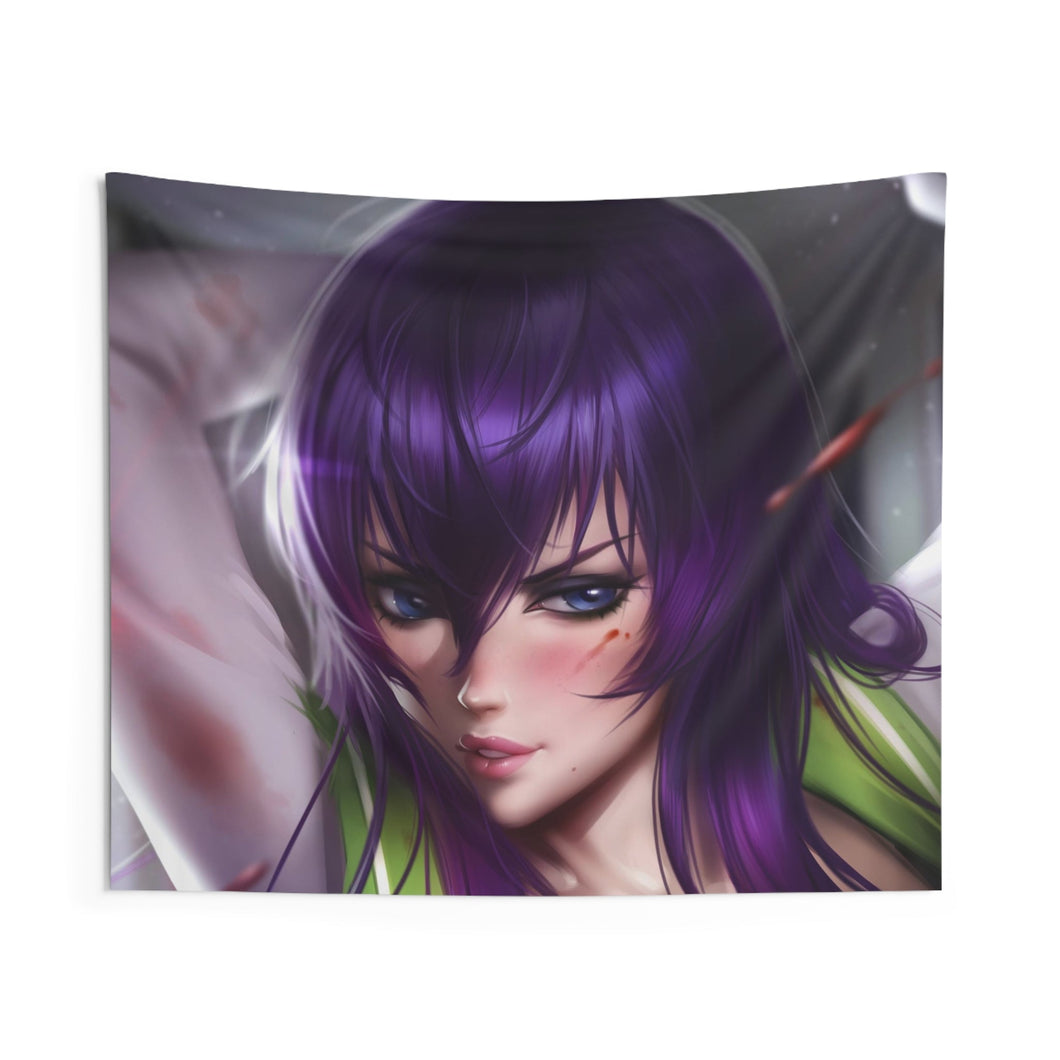Highschool Of The Dead Indoor Wall Tapestry