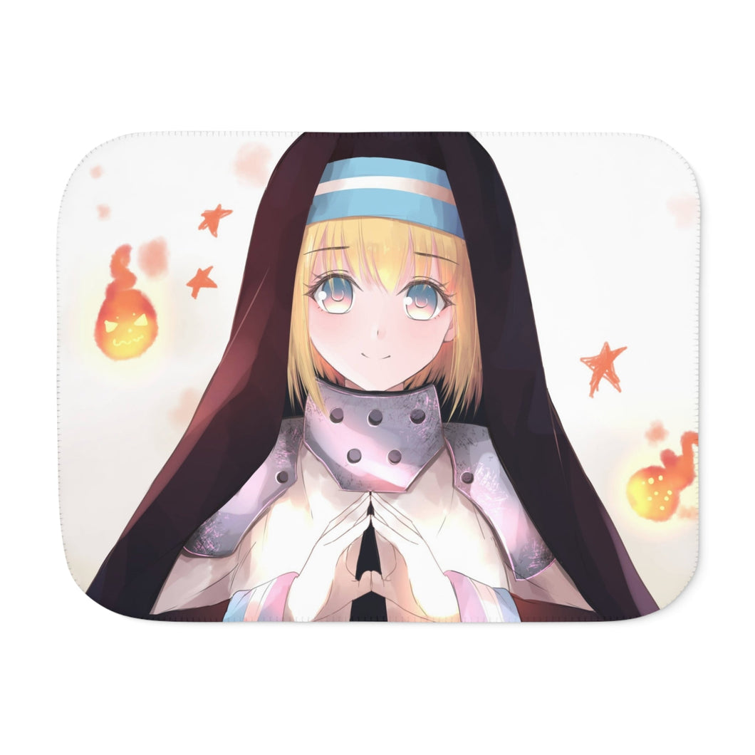Anime Fire Force Sherpa Blanket