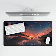 Load image into Gallery viewer, Sunset at the riverside Mouse Pad (Desk Mat)
