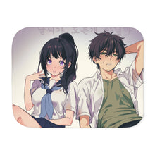 Load image into Gallery viewer, Hyouka Eru Chitanda Sherpa Blanket
