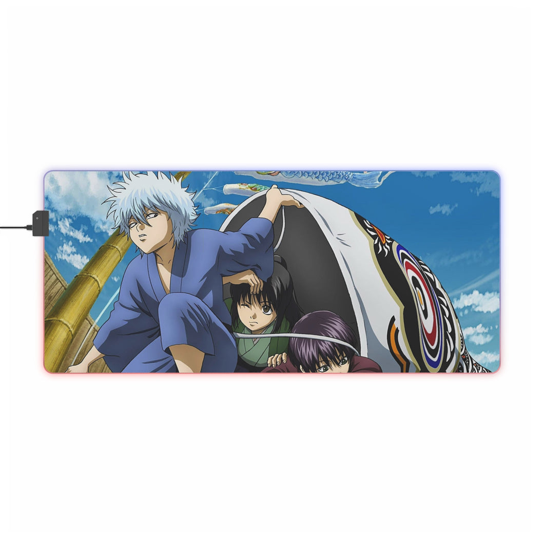 Anime Gintama RGB LED Mouse Pad (Desk Mat)