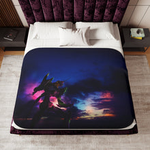 Load image into Gallery viewer, Anime Neon Genesis Evangelion Sherpa Blanket
