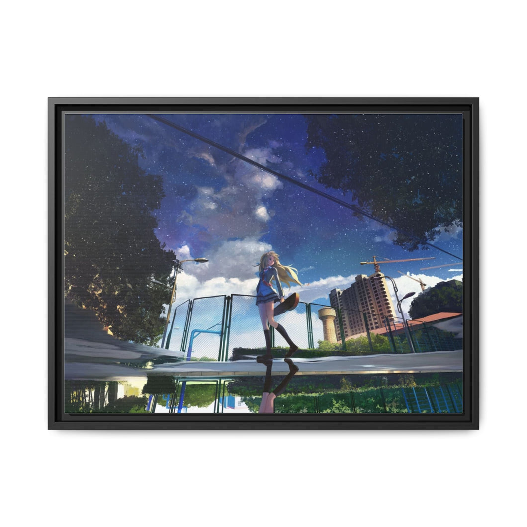 Kaori Miyazono Canvas Framed Art Print