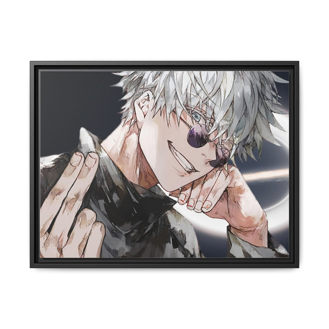 GOJO Canvas Framed Art Print