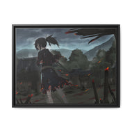 Hyakkimaru Canvas Framed Art Print