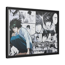 Load image into Gallery viewer, Anime Death Note Canvas Framed Art Print
