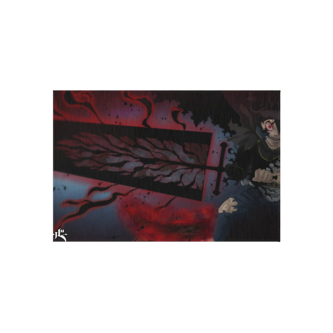 Black Clover Asta Rug