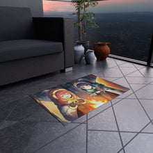 Load image into Gallery viewer, Laid-back camp Nadeshiko &amp; Rin camp fire Rug
