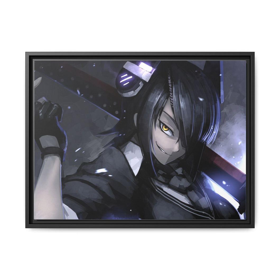 Anime Kantai Collection Canvas Framed Art Print