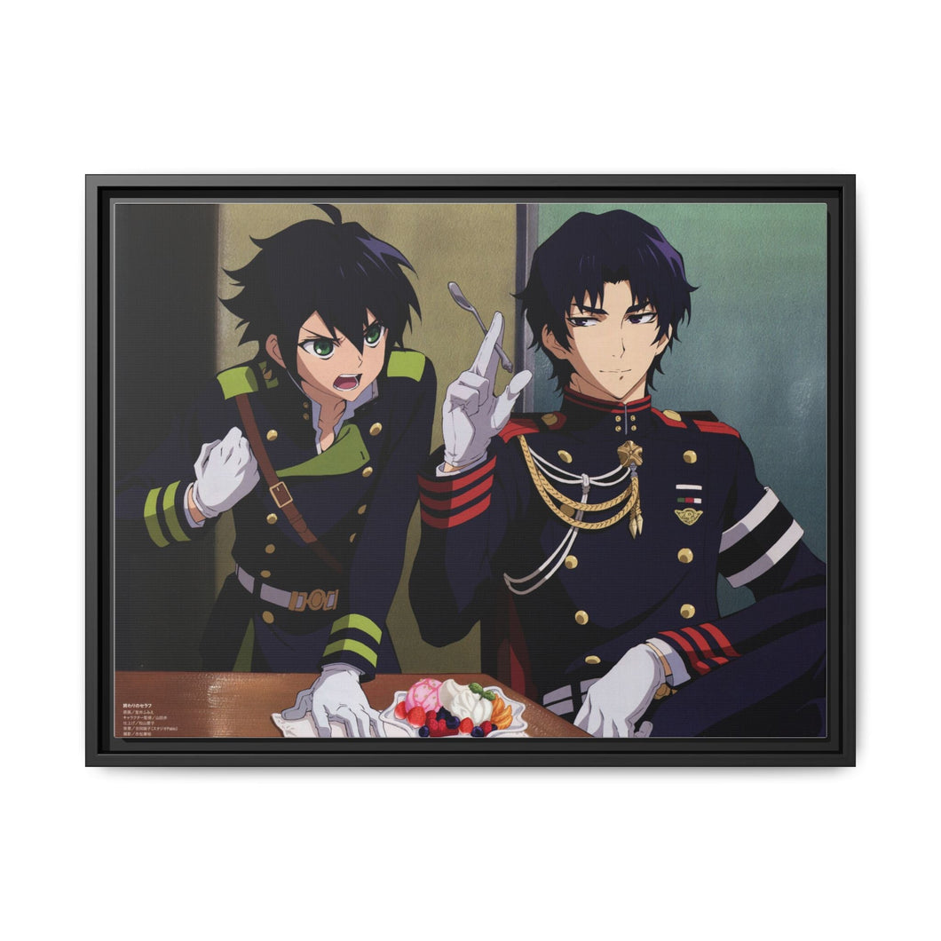 Seraph of the End Canvas Framed Art Print