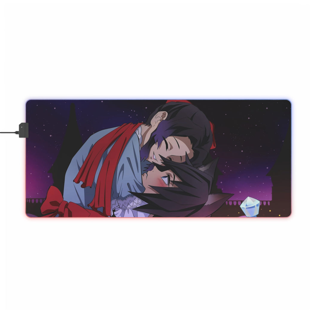 Demon Slayer: Kimetsu No Yaiba RGB LED Mouse Pad (Desk Mat)