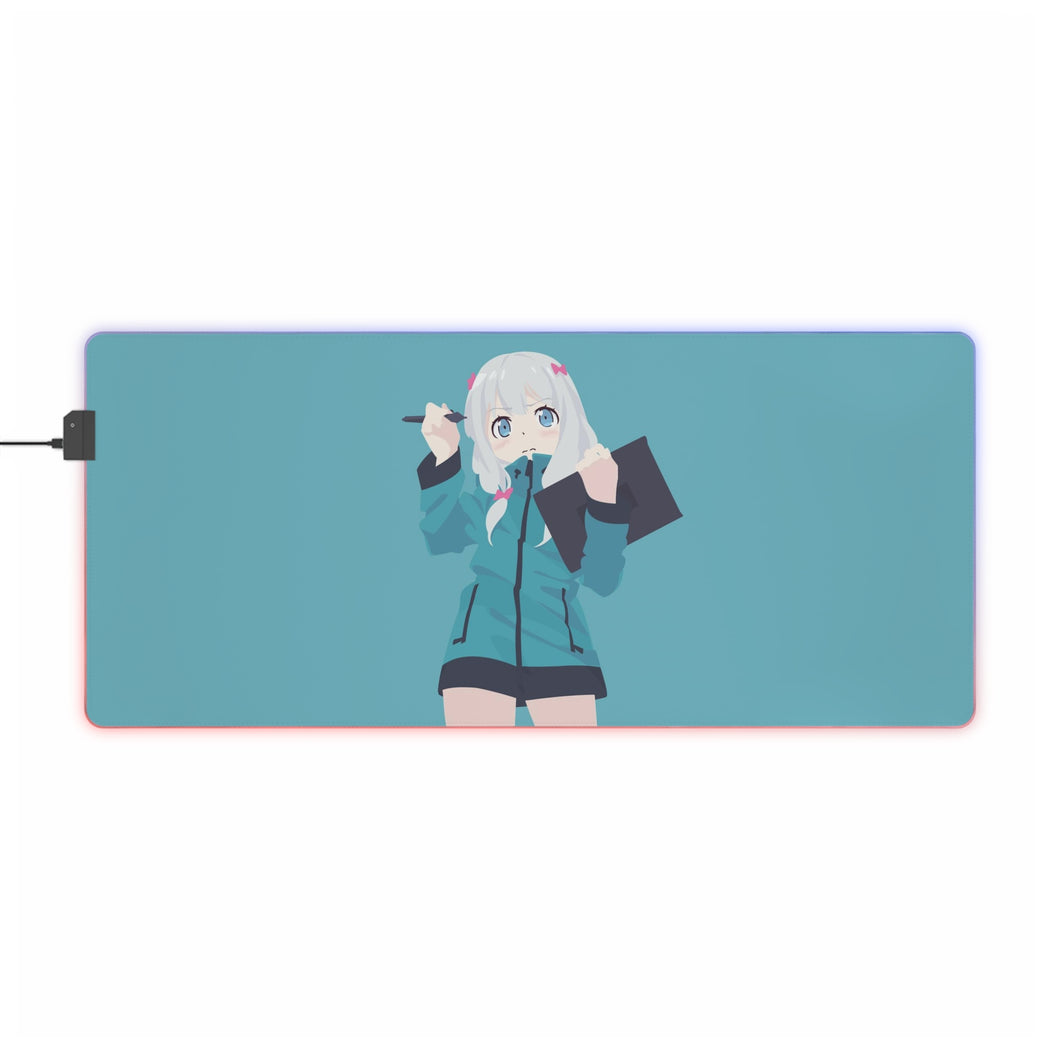 EroManga-Sensei RGB LED Mouse Pad (Desk Mat)