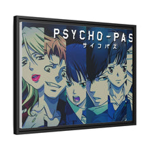 Load image into Gallery viewer, Psycho- Pass Main Members Faces Canvas Framed Art Print
