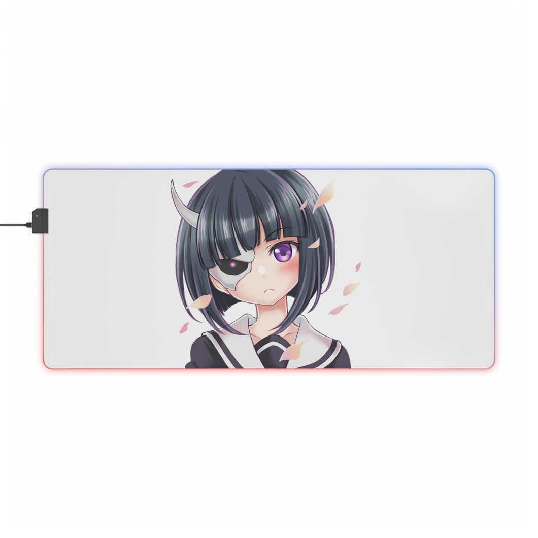 Anime Armed Girl's Machiavellism RGB LED Mouse Pad (Desk Mat)