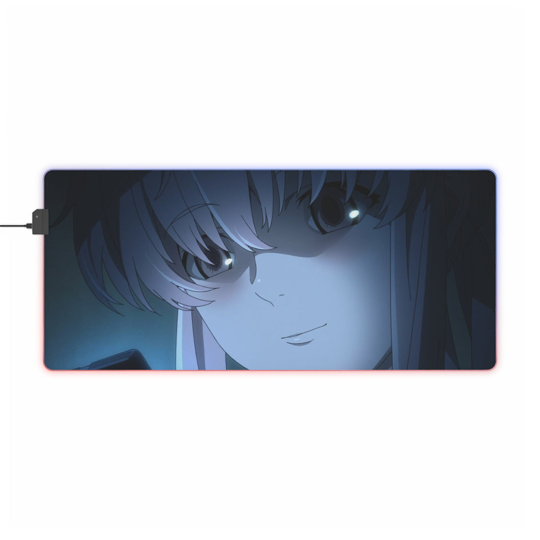 Mirai Nikki Yuno Gasai RGB LED Mouse Pad (Desk Mat)