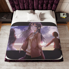 Load image into Gallery viewer, Anime Rascal Does Not Dream of Bunny Girl Senpai Sherpa Blanket
